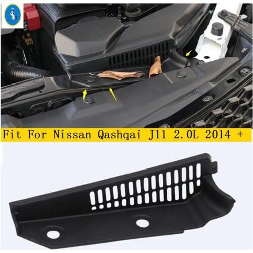 Auto Accessory Car Engine Warehouse Air Condition AC Inlet Protection Kit Cover Trim Fit For Nissan Qashqai J11 2.0L 2014 - 2020