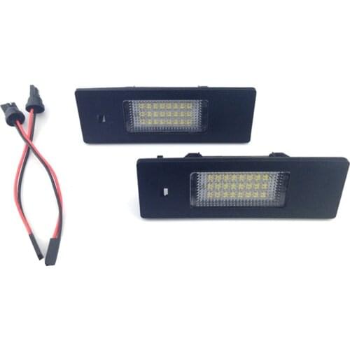 Car LED License Number Plate Light No Error 24 Leds Trunk Lamp for BMW E81 E87 E63 E64 E89 Z4 F20 F21 DXY88