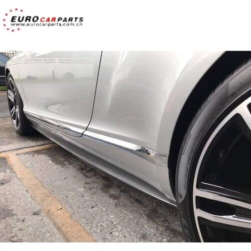 GT side skirts fit for BL GT V8 W12 V8 to Mans style carbon fiber side skirts