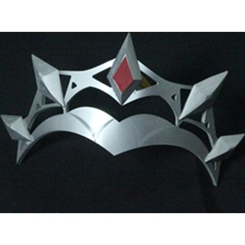 Genshin Impact Rosaria Cosplay Headwear Anime Hair Band Hairpin Hair Clip Halloween Costume Accessory Prop