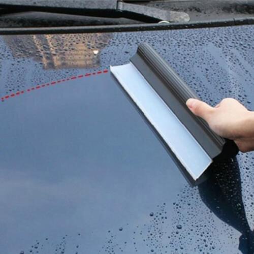 Flexible Soft Silicone Wiper Car Window Cleaning Glass Scraper Silicone Handy Squeegee Car Blade Clean Scraping Film Scraper