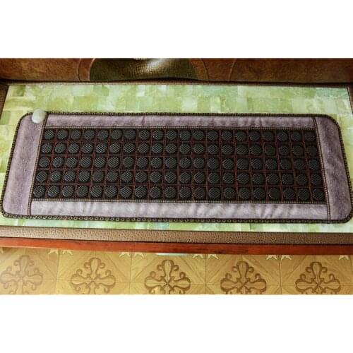 Well-sleep Healthcare Jade Ma ssage Mattress with Heating Function Korea Tourmaline sofa cushion with free eye cover 50*150CM