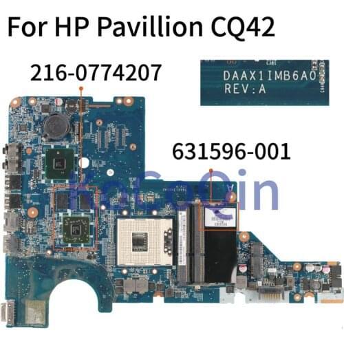 631596-001 615580-001 608824-001 Laptop motherboard For HP CQ42 CQ62 G42 G62 Mainboard DAAX1IMB6A0 DAOAX1MB6F0 DA0AX1MB6H1