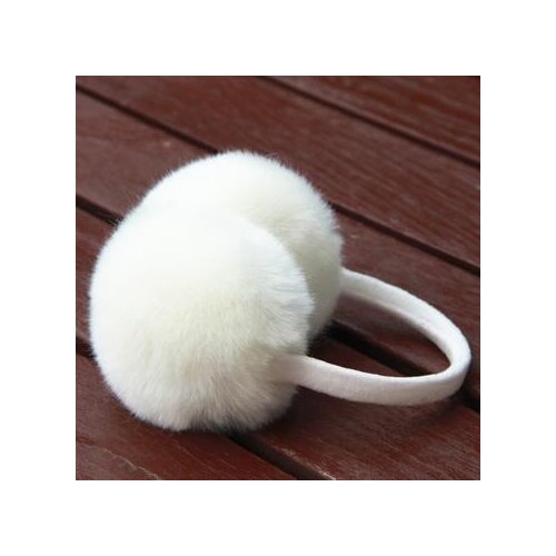 Cute bowknot multicolor faux rabbit fur earmuff super big warm kids adult earmuff sweety lovely fluffy pom pom fur earmuff