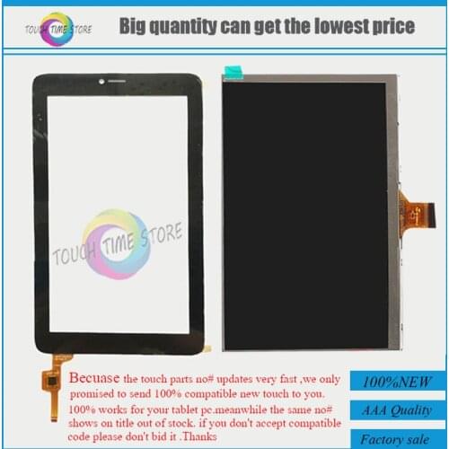New Touch screen lcd display For 7" Alcatel One Touch Pixi 3 7.0 9002X 3G Tablet Digitizer glass replacement Panel Sensor