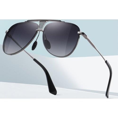 Men Polarized Sunglasses Vintage Aviation Rays Brand Designer Driving Sun Glasses for Men Women Shades Goggle UV400 2021 New