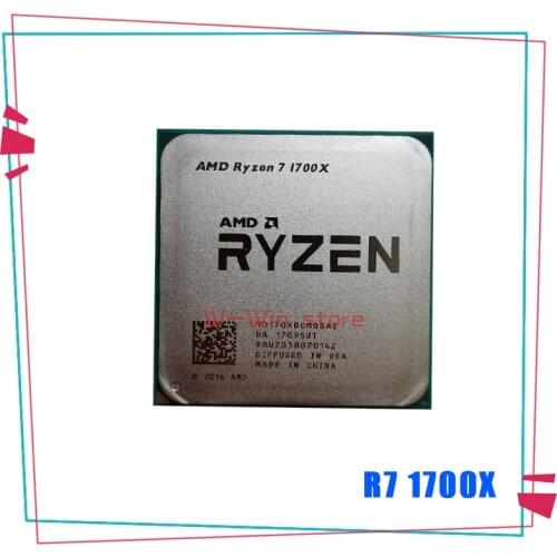 AMD Ryzen 7 1700X R7 1700X R7 PRO 1700X 3.4 GHz Eight-Core CPU Processor YD170XBCM88AE YD17XBBAM88AE Socket AM4 without cooler