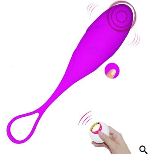 Egg Vibration Female Masturbation Wireless Remote Control USB Charging Stimulate Vagina G Spot Vibrator Sex Toys for Woman