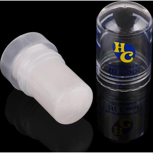 1pc 60g Crystal Deodorant Alum Stick Body Underarm Odor Remover Antiperspirant for Men and Women