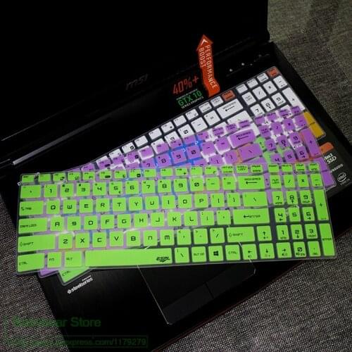 17.3 15.6 Laptop Keyboard cover Protector for MSI GS60 PE60 GE62 GL62 GT62 GT62VR WS60 GP62 GS63VR PX60 PL60 WS63 CX62 WE62