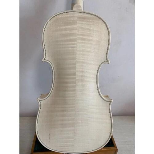 4/4 violin HOPF model European flamed maple back spruce top unvarnished