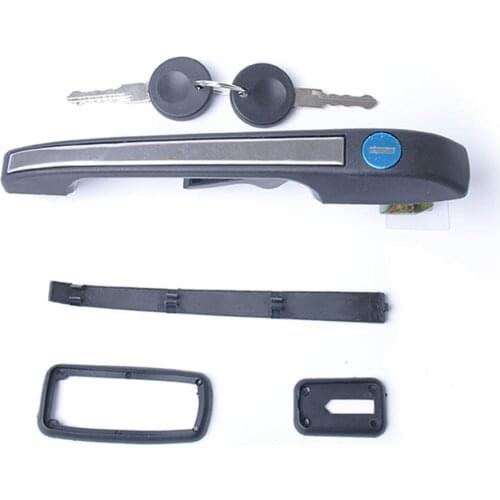 Car Door Handle Exterior Front Right Outer Door Handle Gaskets & Keys Kits For VW Golf Jetta MK1 MK2 1980-1992 Car Accessories