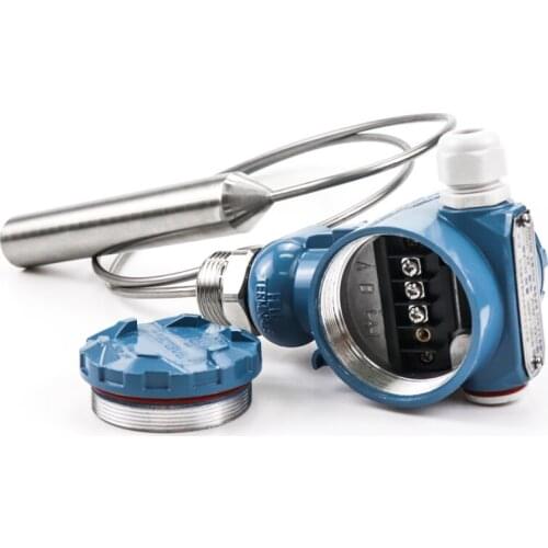 Safety high temperature 0-5-10v 4-20ma LED Display Submersible level sensor for diesel tank