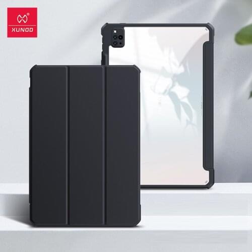 Tablet Cover For Huawei Matepad Pro 10.8 12.6 Case,Xundd Bumber Shell With Pencil Holder Tri-fold Bracket Case For Matepad Pro