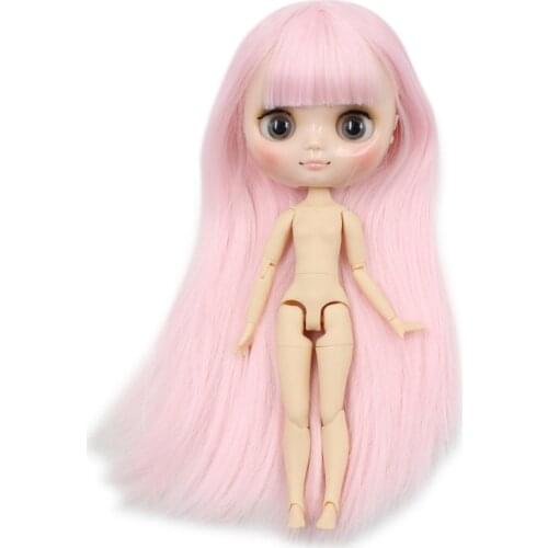 DBS blyth Middie Doll joint doll pink hair with bangs 1/8 doll 20cm anime toy kawaii girls gift