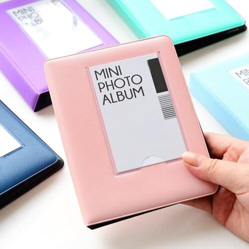 64 Pockets Mini Instant Polaroid Photo Album Picture Case for Instax Mini Film Instax Mini Polaroid Album