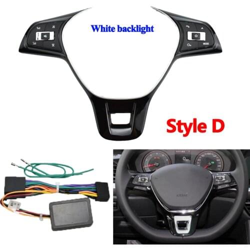 Multifunction Steering Wheel Button Switch Volume Button Audio Switch Phone Button For V W Golf Steering Wheel Kit