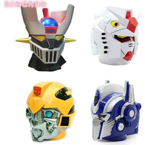 2020 New 420ml Ready Player One Creative MAZINGER Z Transformation Robot PC + Stainless Steel Mugs Cup Office Water Cup