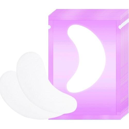 10pairs/pack New Paper Patches Eyelash Under Eye Pads Lash Eyelash Extension Paper Patches Eye Tips Sticker Wraps Make Up Tools