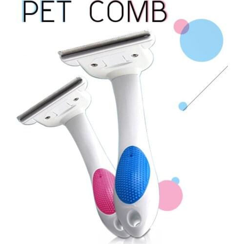 Professional Cat Comb Hair Deshedding Furmins Grooming Pet Comb For Cat Grooming Brush Tool Hair Removal Cleaning dog