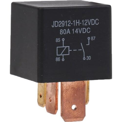 Relay 12v 4 Pin 80AMP 80A Normally Open Universal for Car Boat Truck