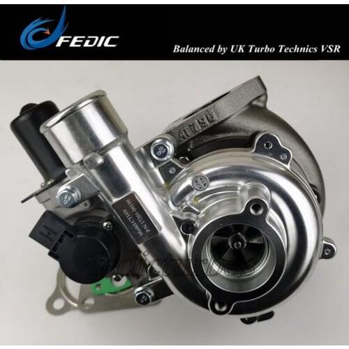 Turbocharger CT16V 17201-30150 Turbine full turbo for Toyota Hiace 3.0 D4D 1KD-FTV 126 Kw 171 HP 2007