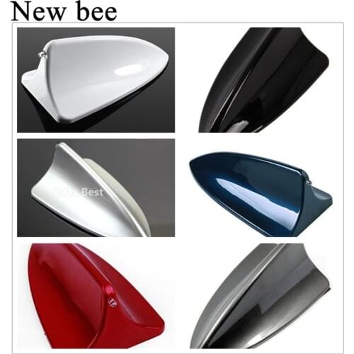 Newbee Universal Car Auto Shark Fin Antenna Antistatic Dummy Aerial Decoration for BMW X5 X6 F30 E46 3 5 Series Z4 For VW Jetta