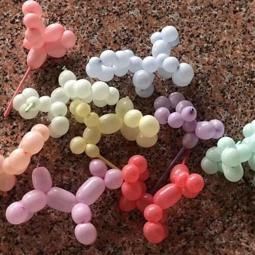 Thicken Macaron long strip balloon 260 magic balloon childrens toys birthday party scene layout decoration