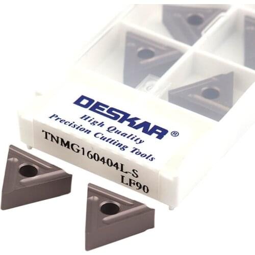 10pcs TNMG160404L-S TNMG160408L-S LF90 High quality Turning inserts CNC metal lathe cutter Carbide insert CNC Steel turning tool