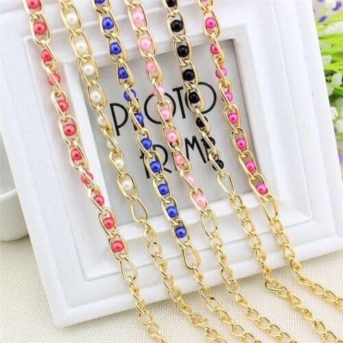 Women Fashion Imitation Pearl Waist Chain Female Olivet Thin Belts Women Waistband Strap Dress Accessories