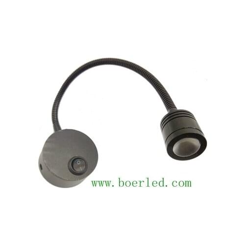 1W LED 12V 24V 110V 220V GOOSENECK LED HEADBOARD WALL LAMP