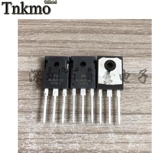 10Pairs MJW0281AG MJW0281A + MJW0302AG MJW0302A TO-3P 15A 250V 150W NPN + PNP Power Bipolar Transistor 1 order free delivery