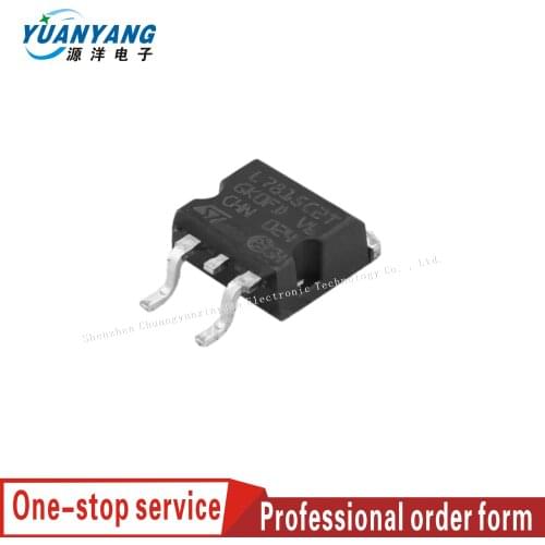 10Pcs L7815CD2T-TR L7815CV L7815CD2T TO-263 New and original