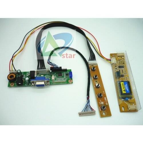 15 inch LM150X08 LTM150XO-L01 1024x768 LCD Screen DIY a monitor controller board Kit RTD2270L Driver Board 20pin LVDS Cable