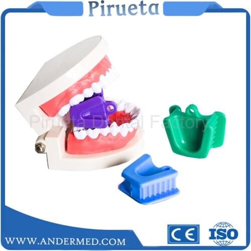 Free Shipping New 10Pcs Dental Silicone Mouth Prop Bite Block Cushion Dental Supply Opener Retractor Large Medium Small