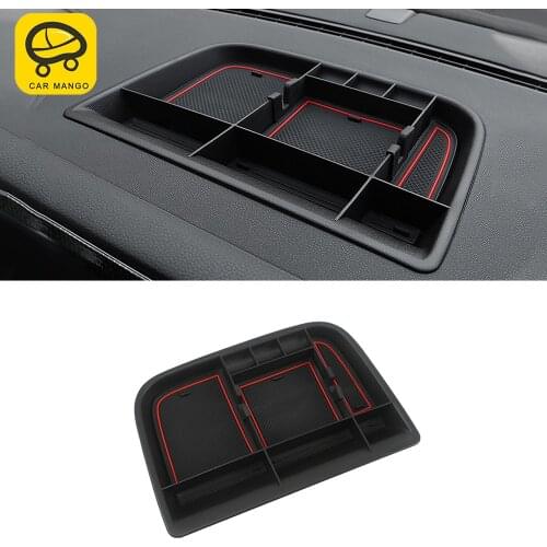 CARMANGO for VW Volkswagen Tiguan 2007-2017 Car Styling Dashboard Storage Organizing Box Organizer Case Interior Accessories
