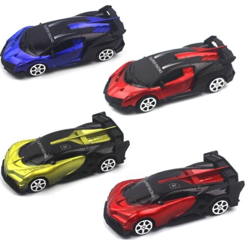 1Pcs Creative Childrens PVC Supercar Model Toy Fashion Pull Back Car Childrens Entertainment Vehicles Toys