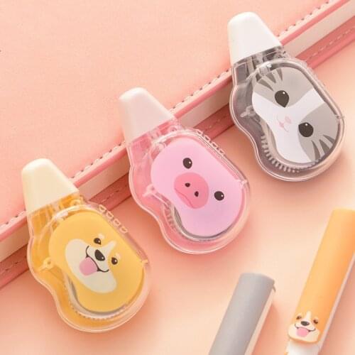 1pcs Kawaii Correction Tape Cute Animal Student High Capacity Promotional Gift Stationery School Office Supplie