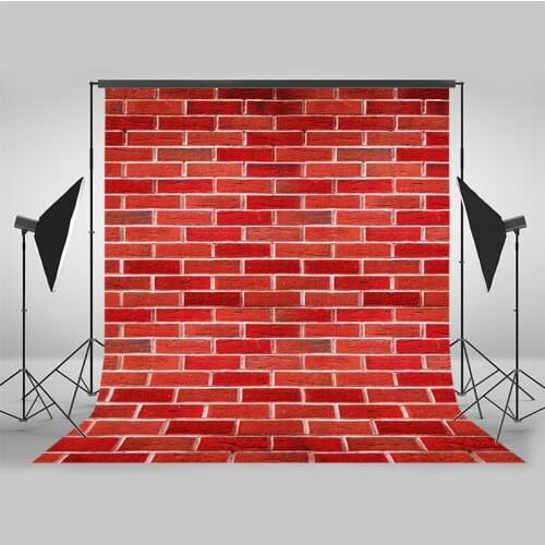Mocsicka Retro Red Brick Wall Backdrops for Photography Newborn Baby Kids Portrait Photo Props Studio Booth Background