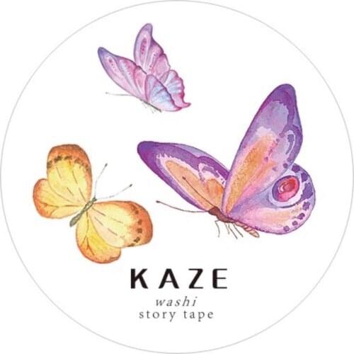 New Arrival Butterflies Card Making Bullet Journal Washi Tape Adhesive Tape DIY Scrapbooking Sticker Label Washi Tapes