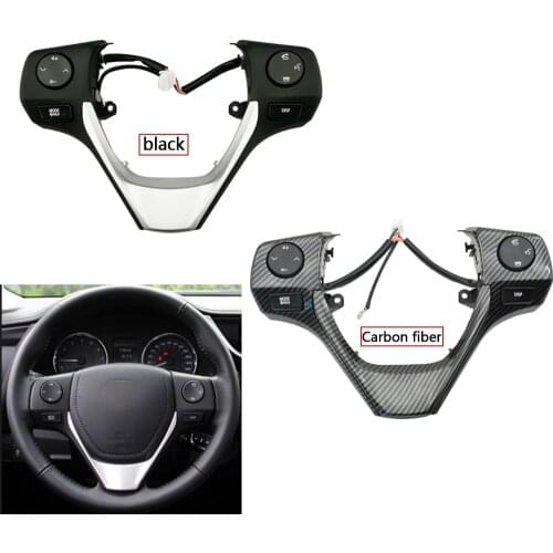 New Buttons Bluetooth Phone Steering Wheel Audio Control Button 84250-02560 For TOYOTA Yaris Corolla RAV4 2014 2015