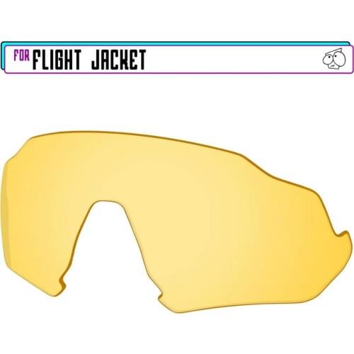 EZReplace Polarized Replacement Lenses for - Oakley Flight Jacket Sunglasses - Night Vision