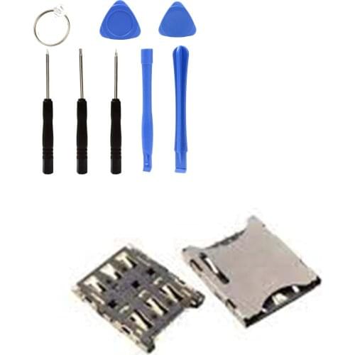 SIM Card Connector sim Socket Holder SIM Card Slot Socket Repair Kit Gift FOR Xiaomi POCOPHONE F1