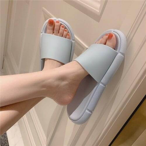 Slipper Women Fashion Day Japanese Version Home Bathroom Non-slip Bath Soft-soled Slippers Man Men Shoes House Slippers Men