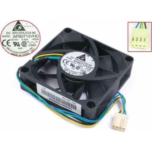 Delta Electronics AFB0712VHD WK06 DC 12V 0.40A 70x70x20mm Server Cooling Fan