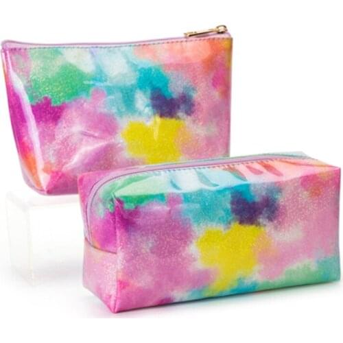 Waterproof Laser Cosmetic Bags Pvc Pouch Wash Toiletry Bag Women Make Up Bag Travel Organizer Case 2021 Hot Sale
