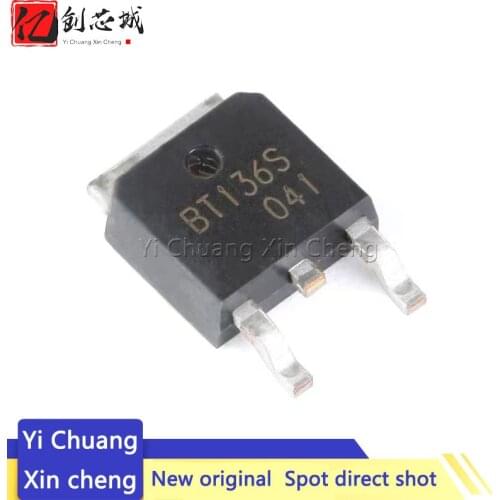 10PCS BT136S-600E TO252 BT136 600E TO-252 BT136S-600 BTS136S 600E SMD new original