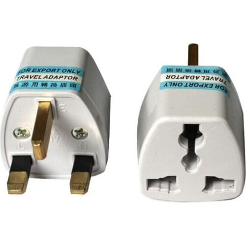 200pcs/lot EU USA AU TO UK AC Power Travel Plug Adapter connectors & adapters POWER PLUG ADAPTERS Freeshipping