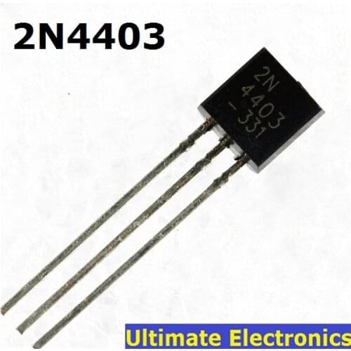 20pcs 2N4403 TO-92 PNP General Purpose Transistor