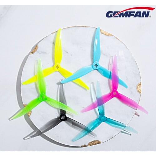 24pcs/12pairs Gemfan Hurricane SL5125 Propeller Props for toothpick ultralight CW CCW FPV Racing Drone